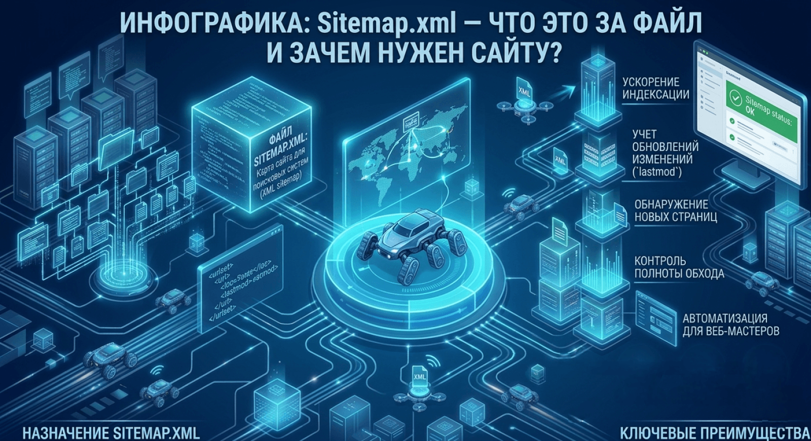 Sitemap.xml - что это за файл и зачем нужен сайту?