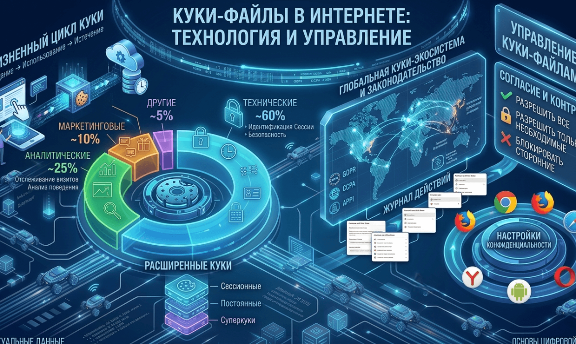 Подключение уведомления об использовании файлов Cookies