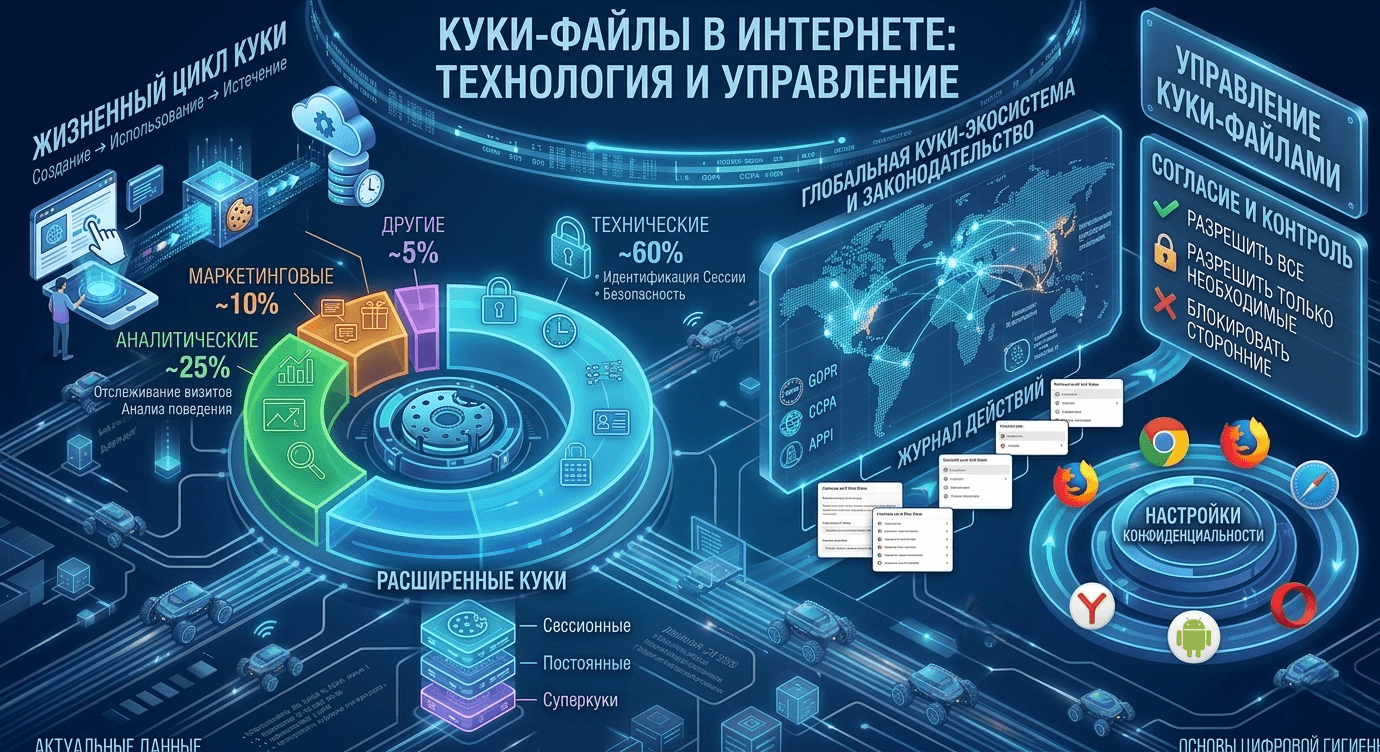 Подключение уведомления об использовании файлов Cookies