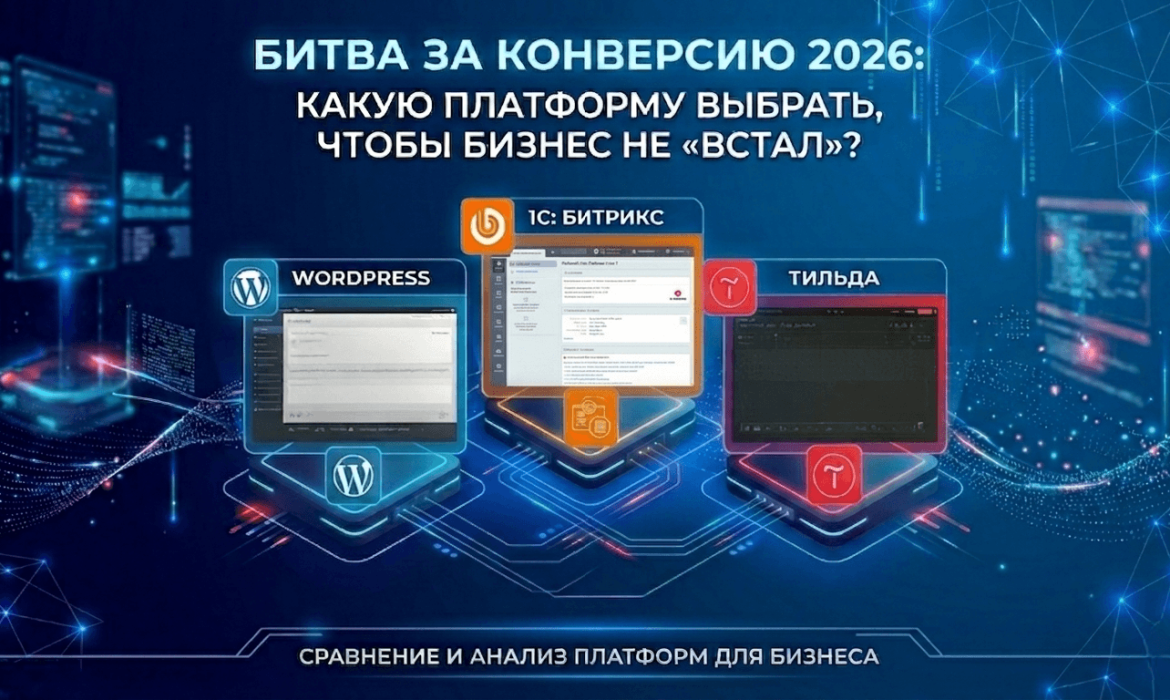 Битва за конверсию 2026: какую платформу выбрать, чтобы бизнес не «встал»?