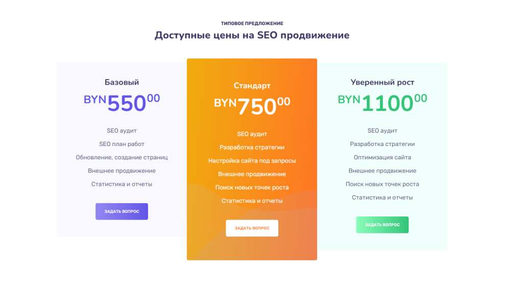 Внешний вид блока для пользователя ВордПресс