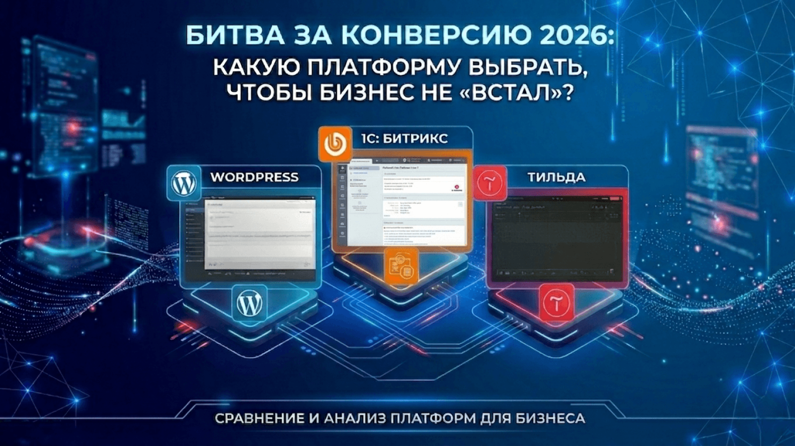 Битва за конверсию 2026: какую платформу выбрать, чтобы бизнес не «встал»?