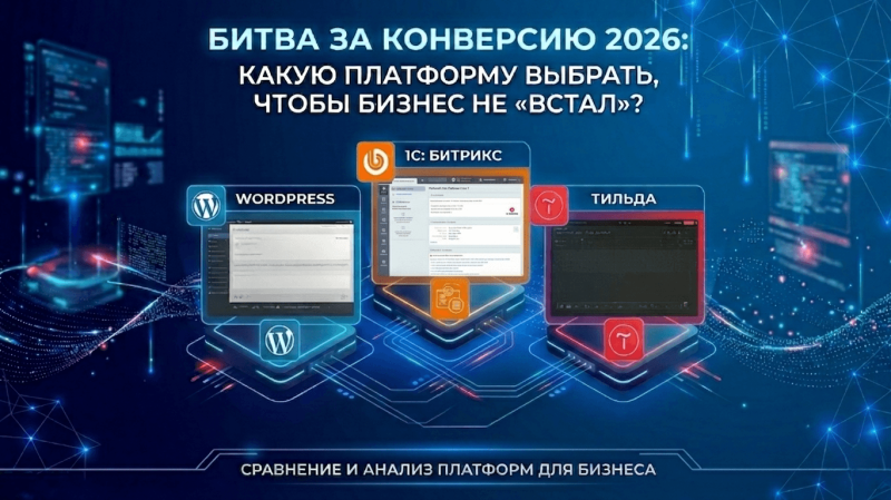 Битва за конверсию 2026: какую платформу выбрать, чтобы бизнес не «встал»?