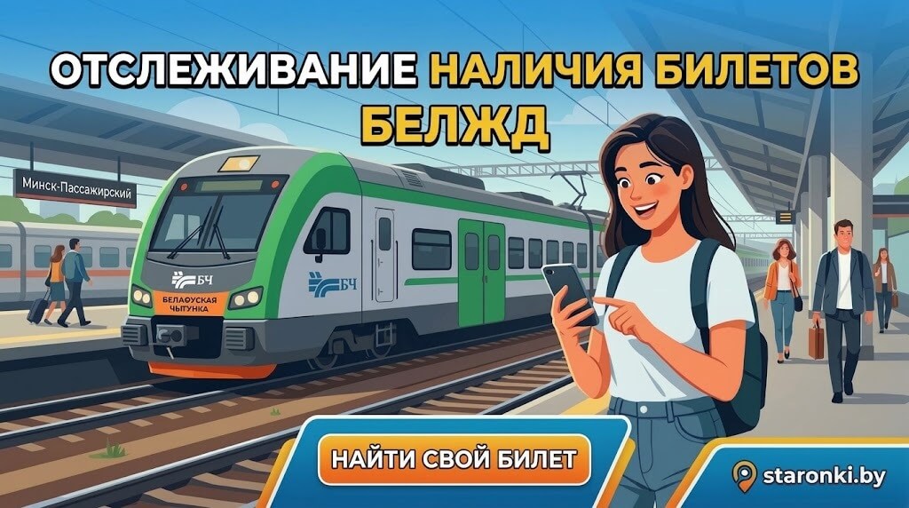 Разработка и запуск в общий доступ веб сервиса отслеживания наличия билетов БелЖД
